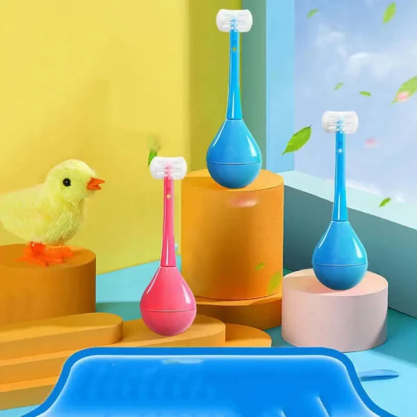 3 SIDED CHILDENRS TOOTHBRUSH