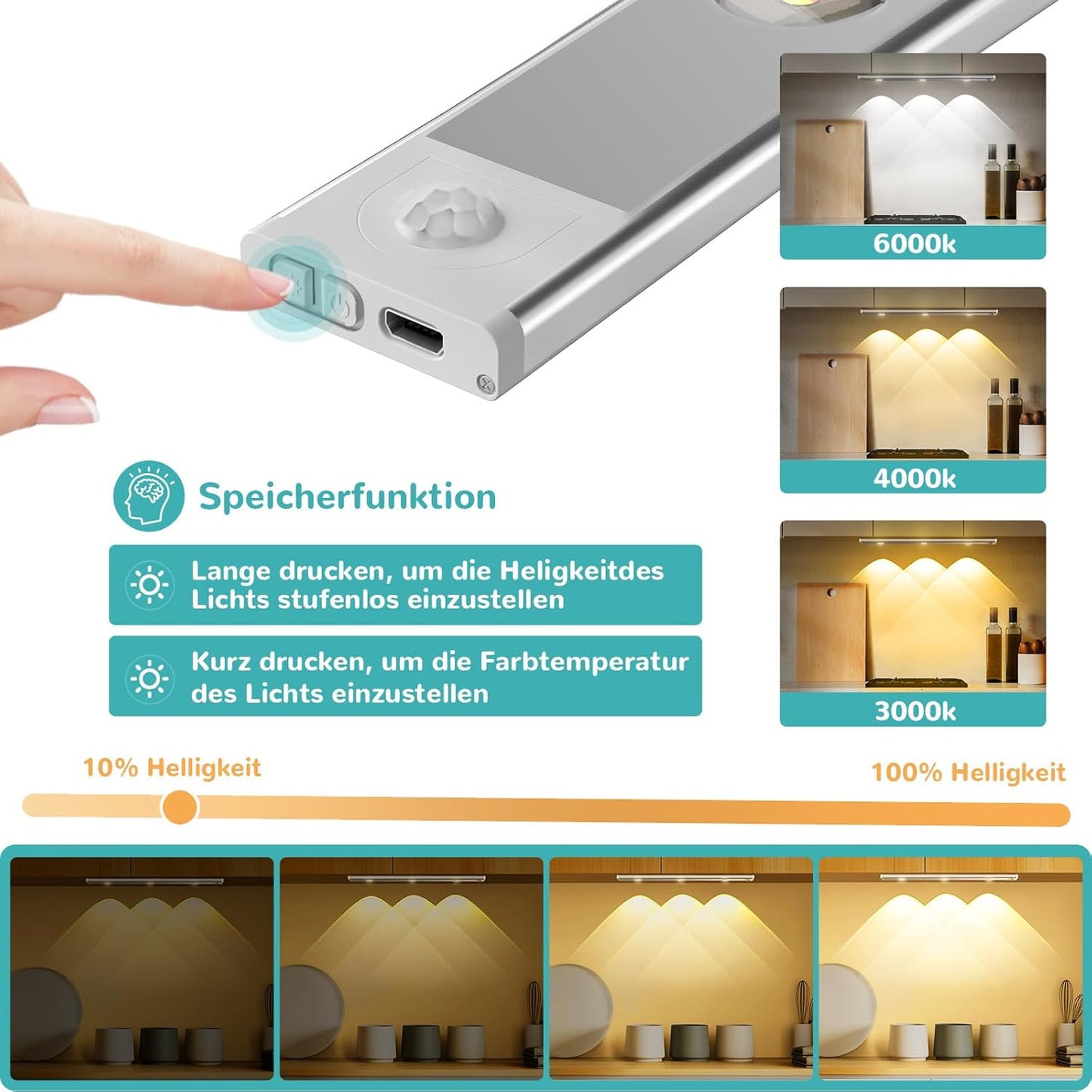 Motion Sensor Cabinet Light
