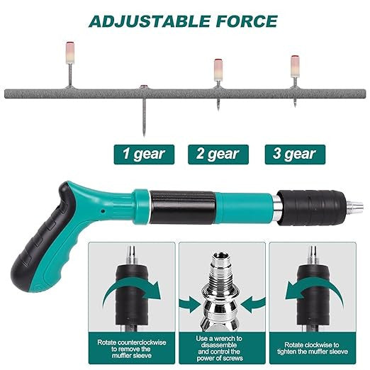 manual steel nail gun (20 NAIL & WITH BOX)