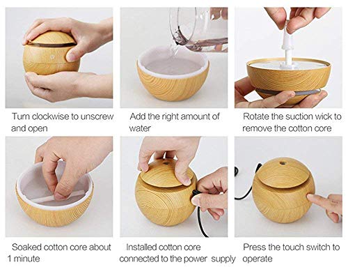 Light Wood Humidifier
