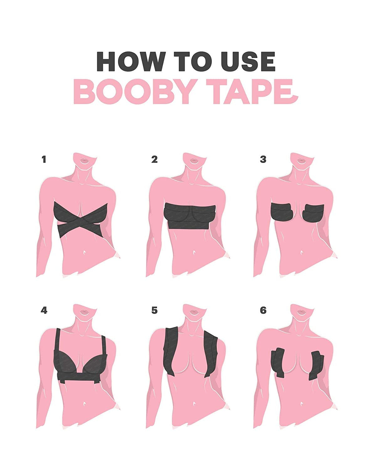 Multipurpose Nipple Tap BOOB TAPE