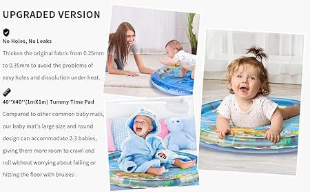 Round Baby Water Play Mat