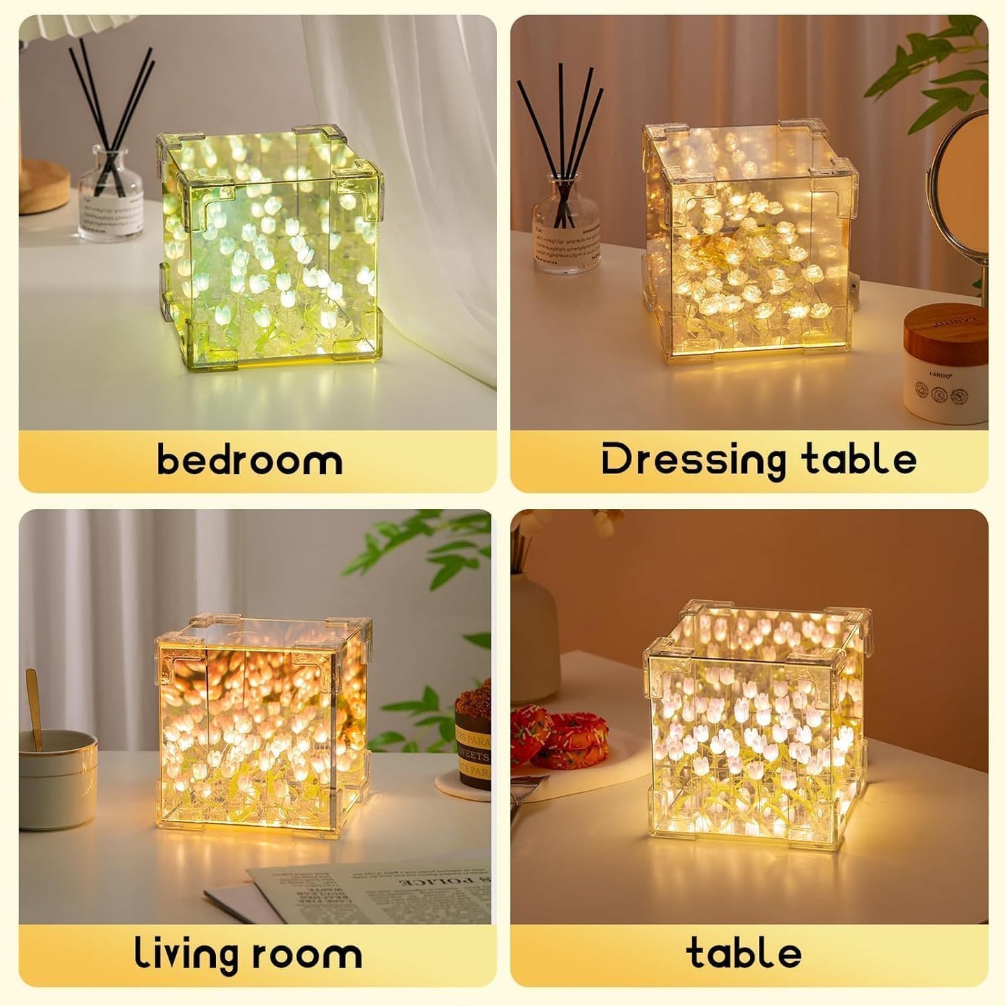 square tulip lamp