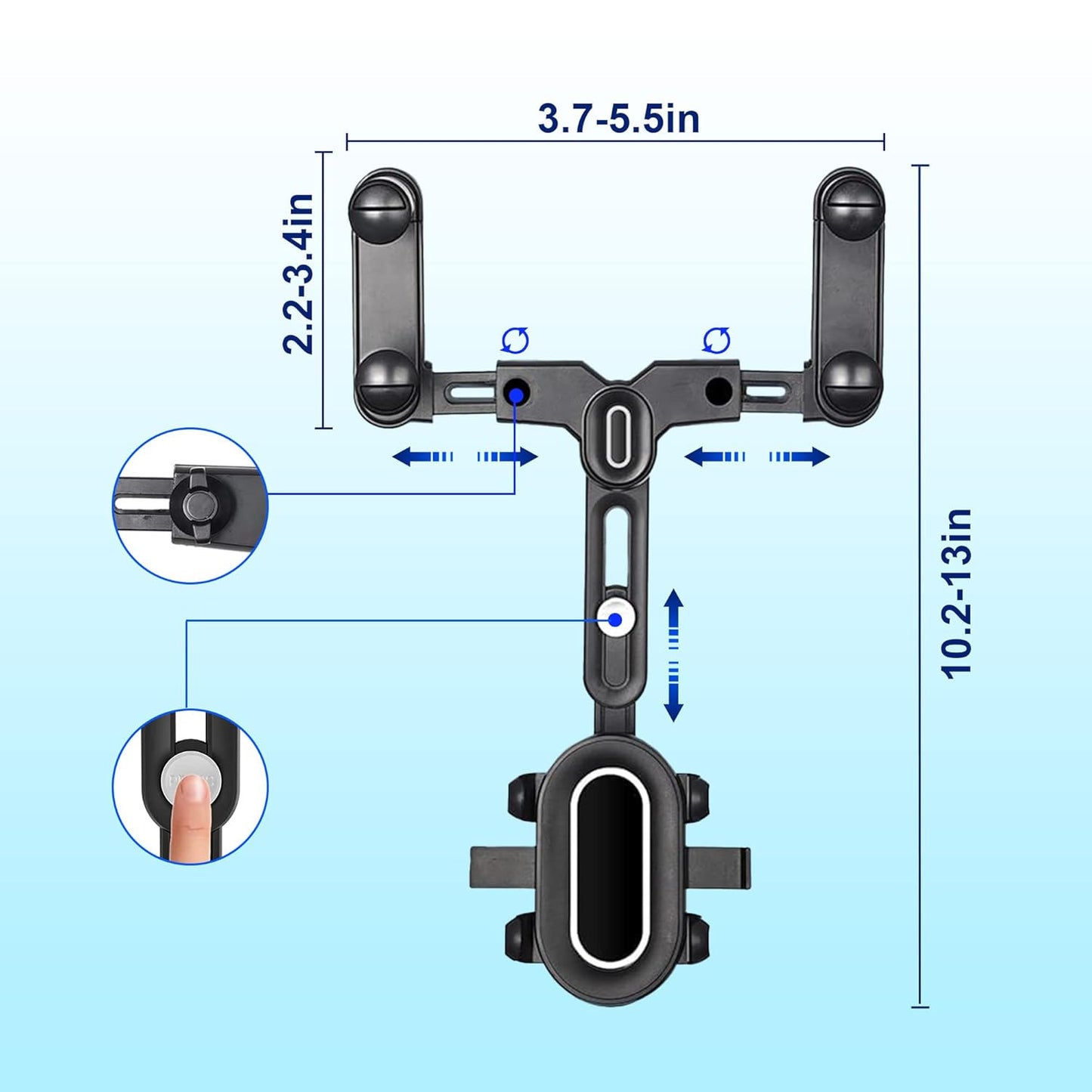 Mirror Phone Holder
