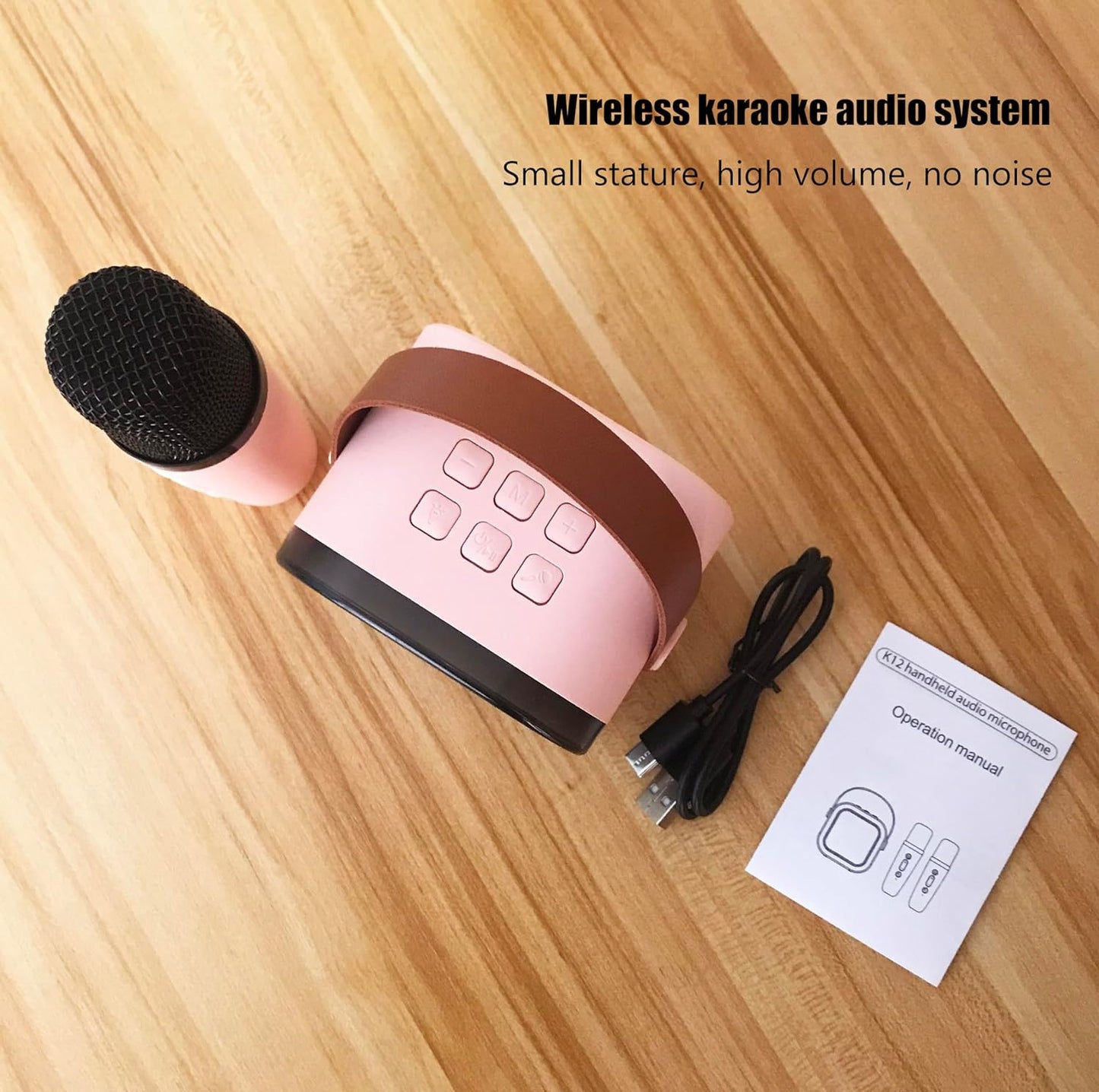 Bluetooth Speaker with Wireless Microphone
