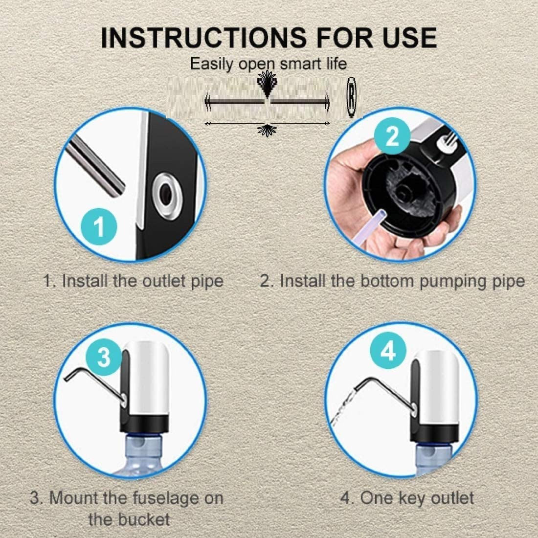 Round Water Dispencer Auto