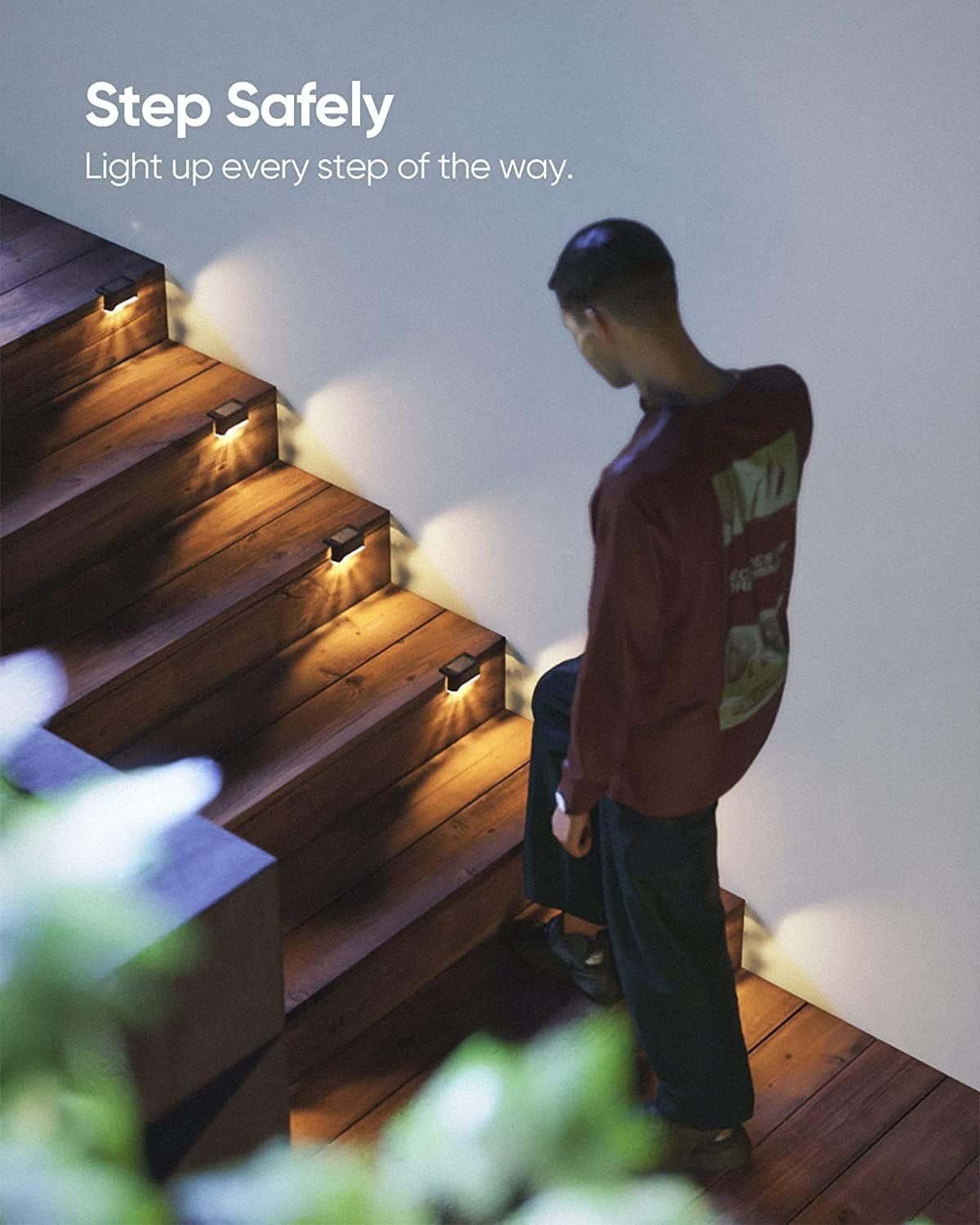 Solar Stair Lamp (4 PIS)