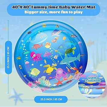 Round Baby Water Play Mat