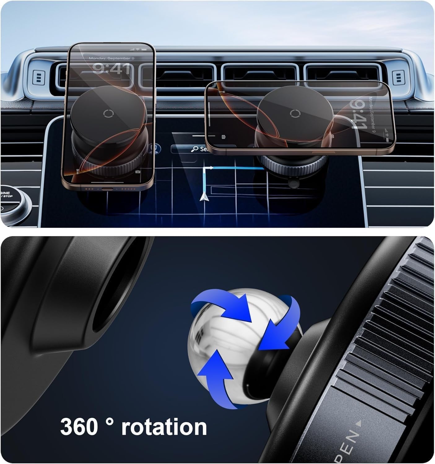 VACUUM CUP PHONE HOLDER
