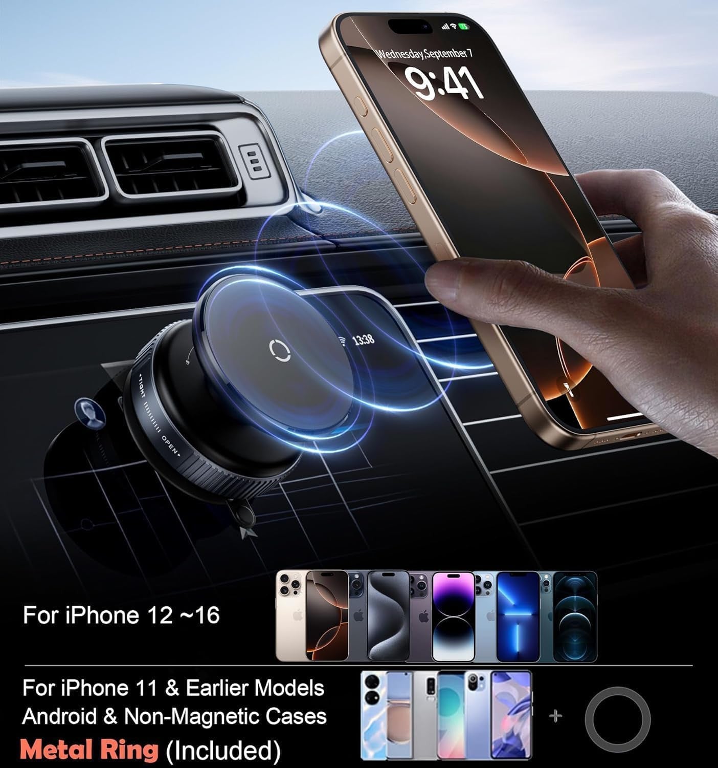 VACUUM CUP PHONE HOLDER