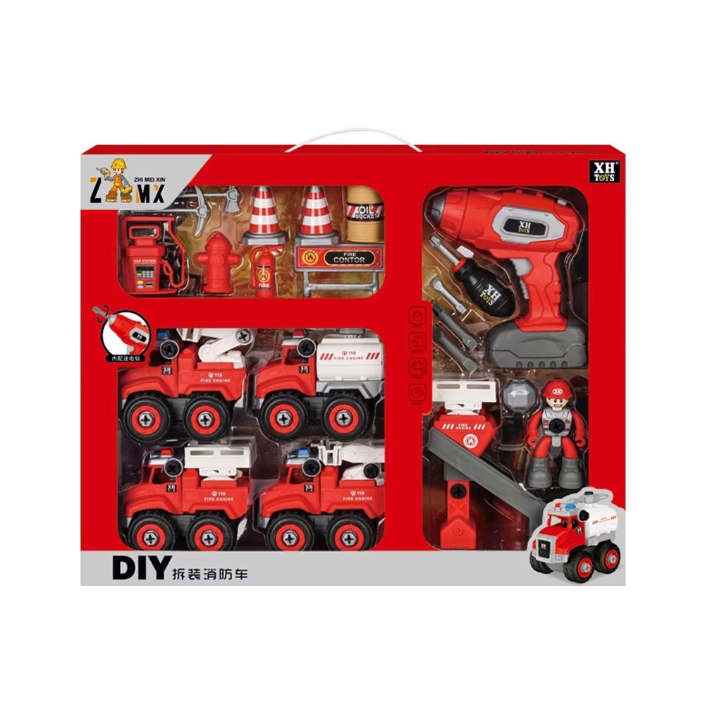 DIY FIRE FIGHTING TOY KIT