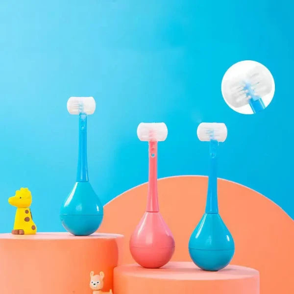 3 SIDED CHILDENRS TOOTHBRUSH