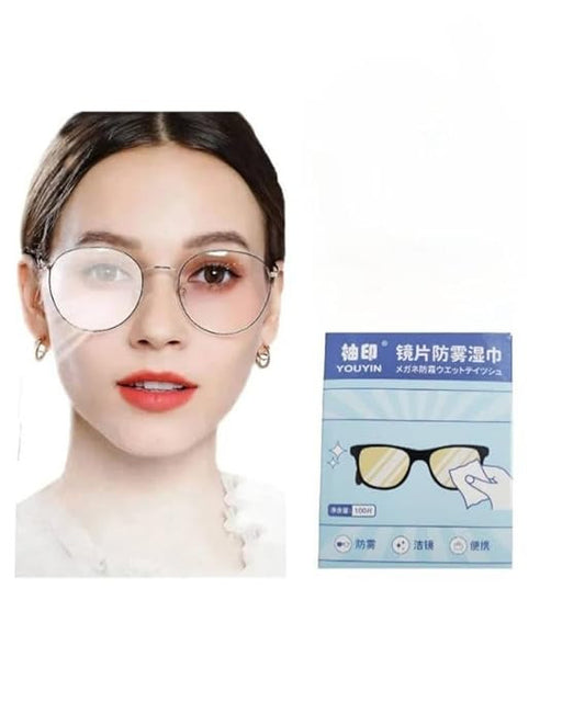 Lens Cleaning Wipes ANTI FOG WIPES(100 PCS)