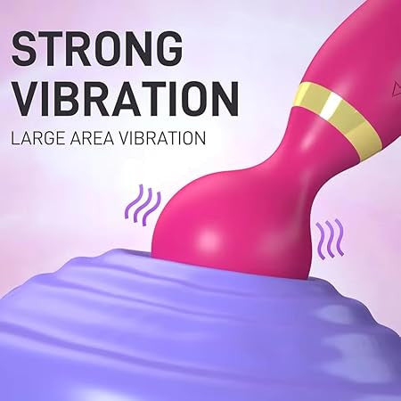 Double vibration body massager
