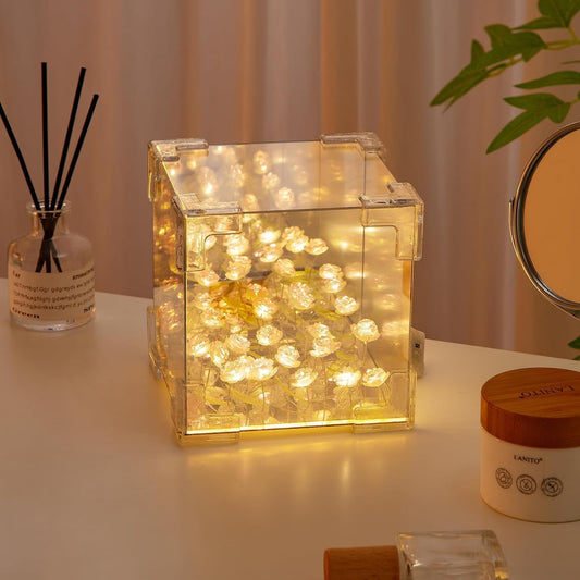 square tulip lamp