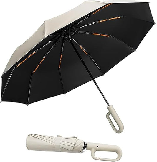 UMBRELLA WITH HANGING HANDLE