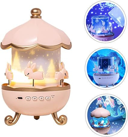 Rabbits Night Light Projector