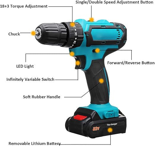 Cordless Drill Set