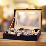 12 Slot Watch Box Organizer