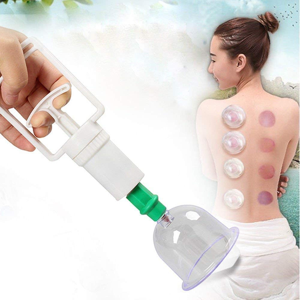 12 PIS SET VACUUM ACUPUNCTURE CUPPING