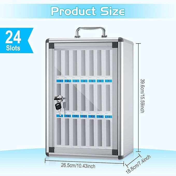 24 SLOT PHONE LOCKER
