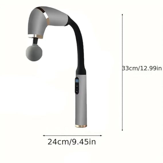 U Shape Massage Gun with Extension Handle