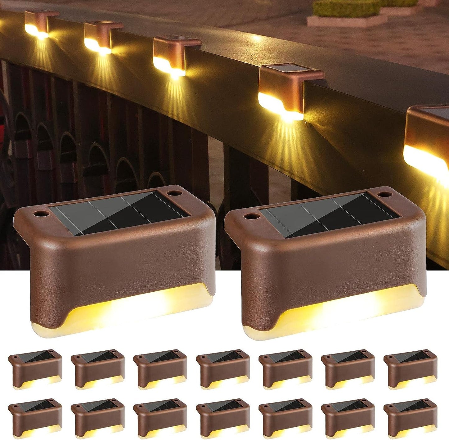 Solar Stair Lamp (4 PIS)