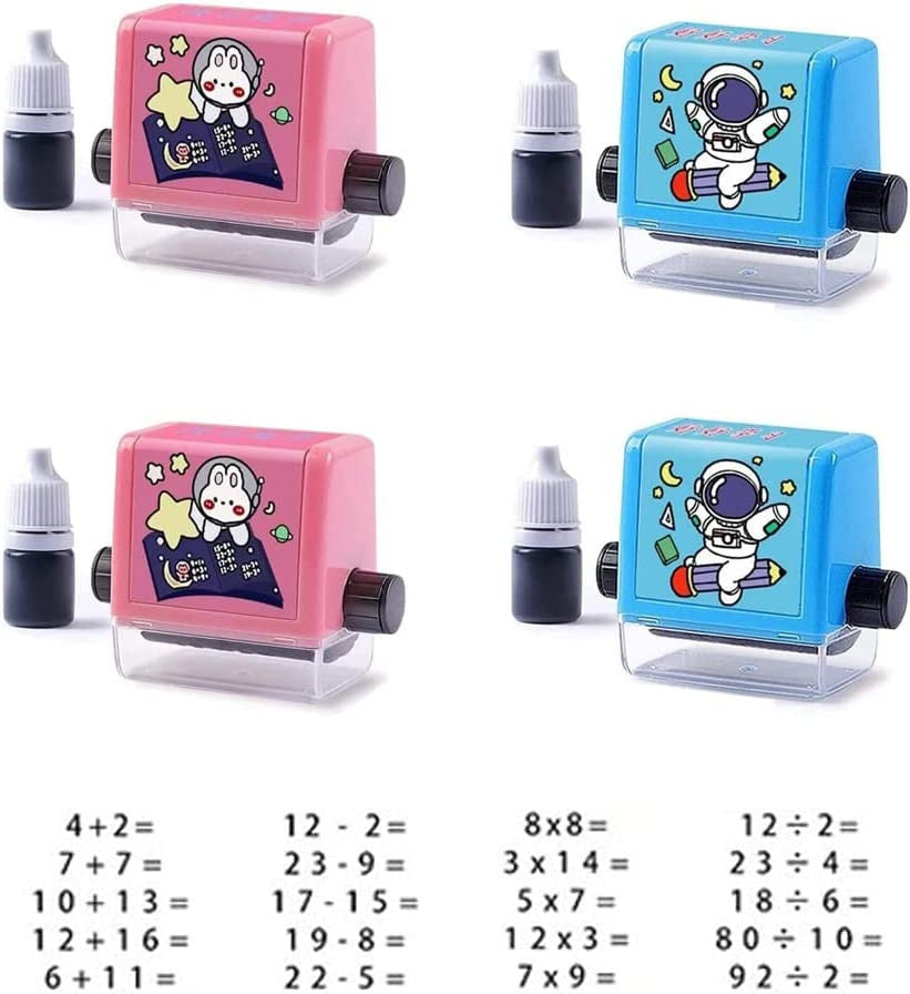 DIVISION MATH STAMP ROLLER