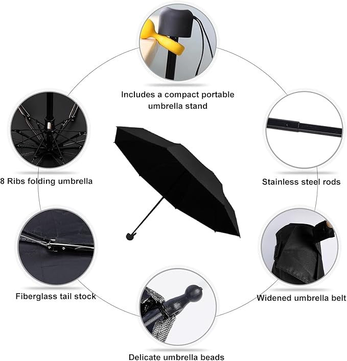 Mini Umbrella with Case