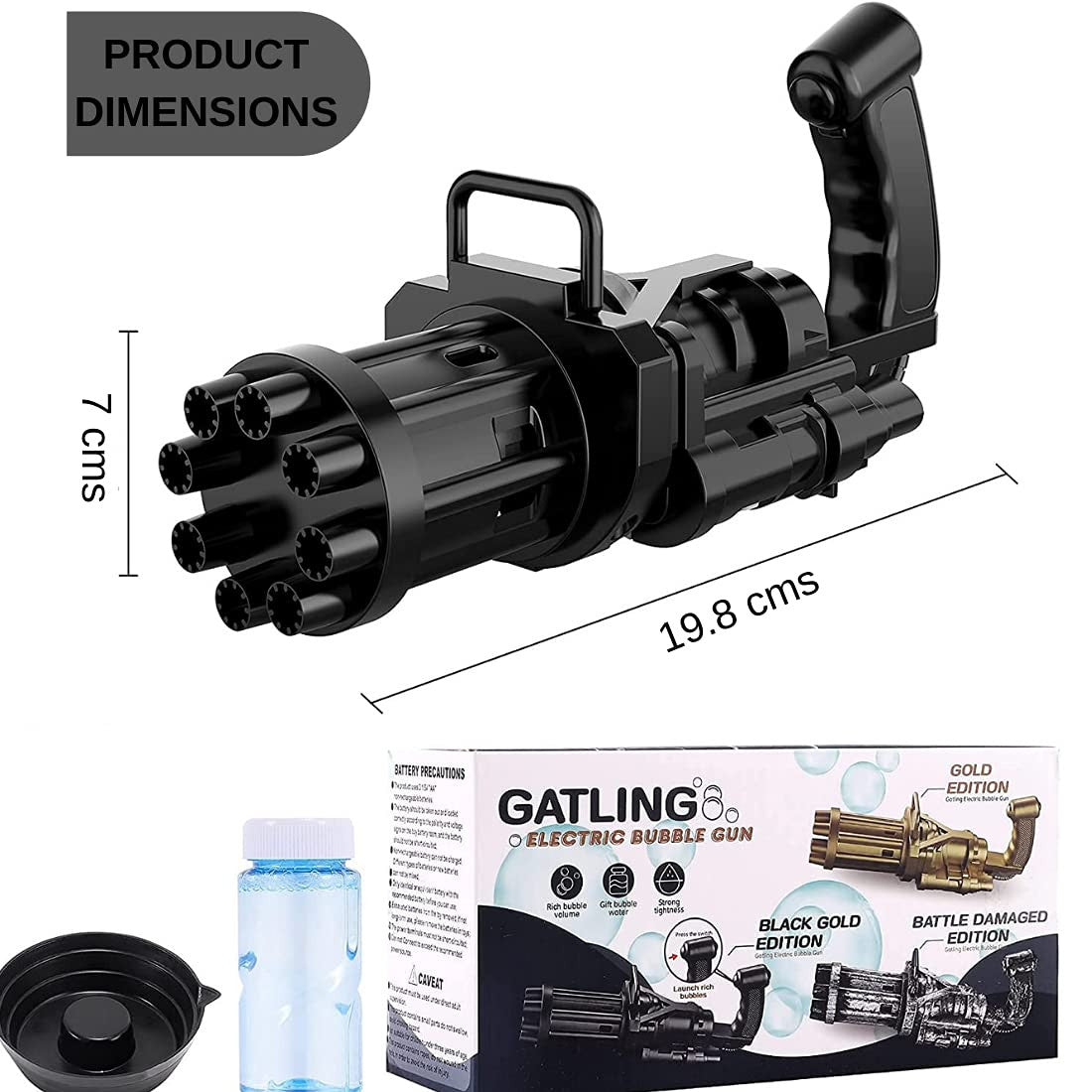 Electric Bubble Gun