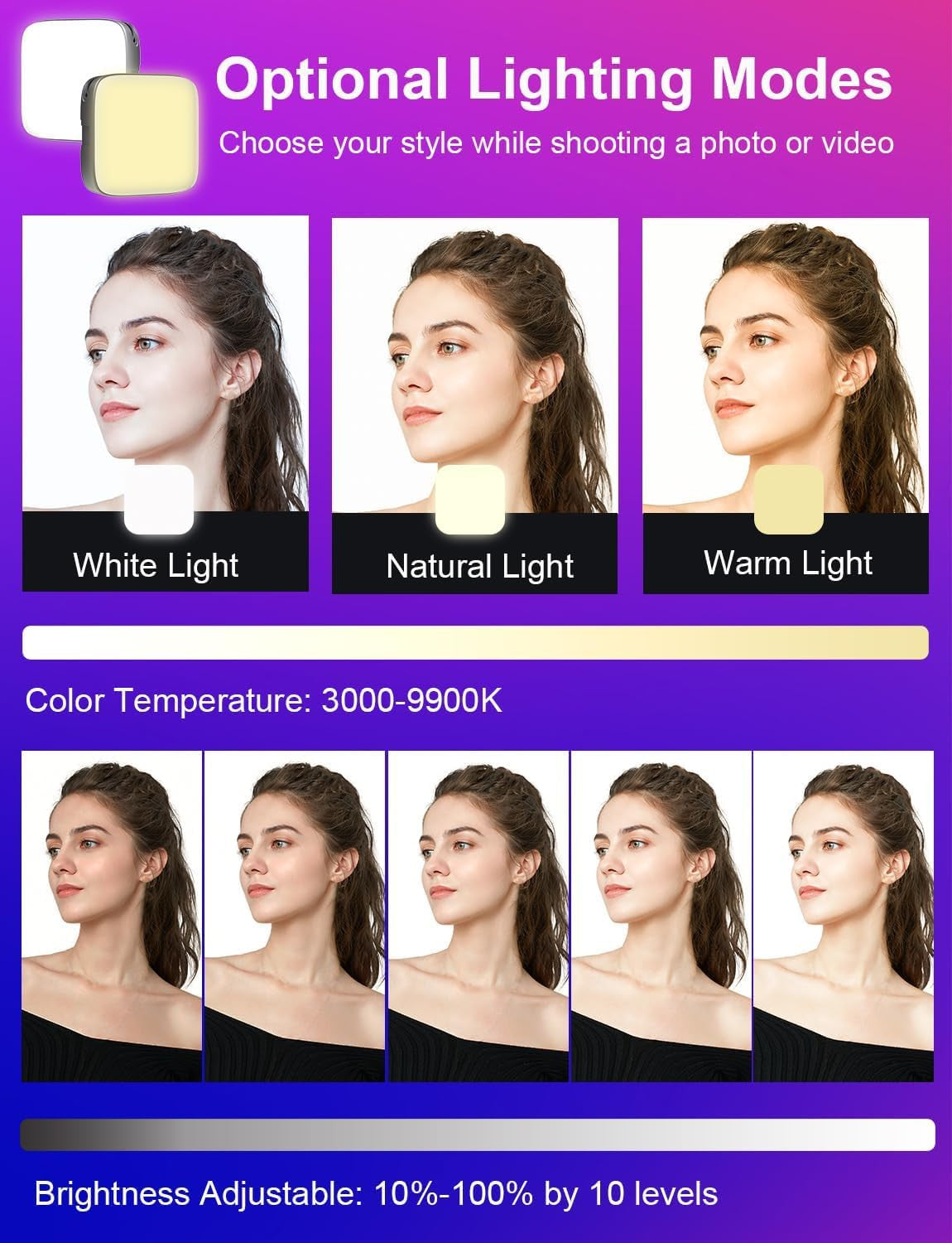 LED VIDEO LIGHT