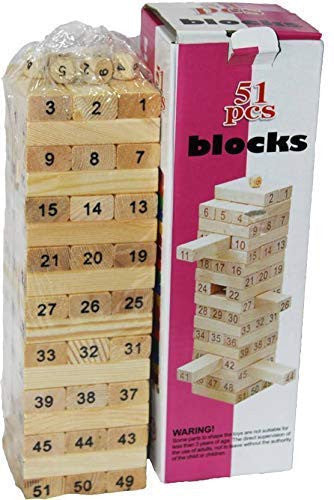Zinga Tumbling Tower Blocks