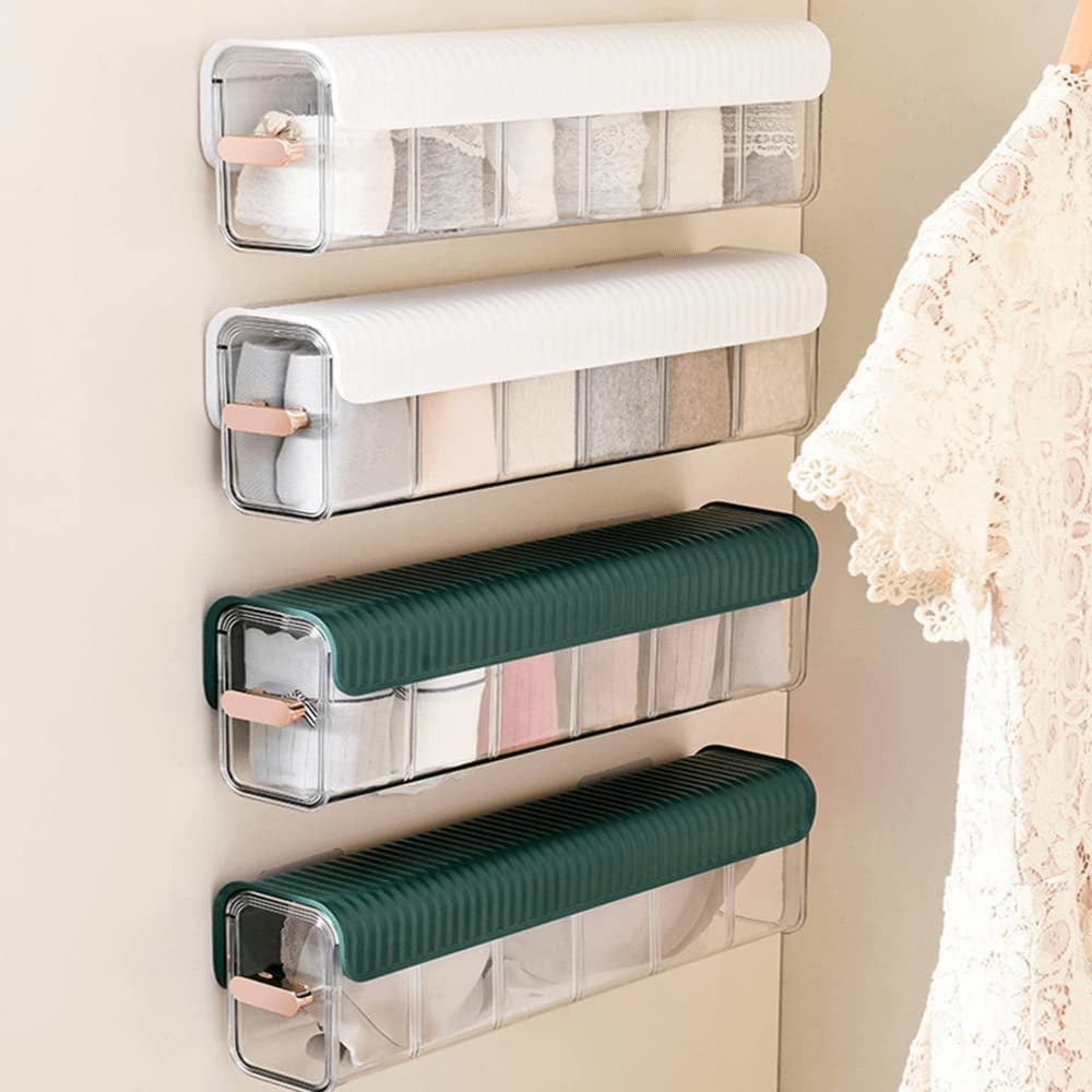 Wall Mounted Socks Storage Box 1 pcs