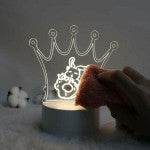 ACRYLIC MESSAGE BOARD CROWN