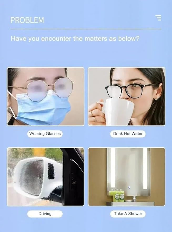 Lens Cleaning Wipes ANTI FOG WIPES(100 PCS)