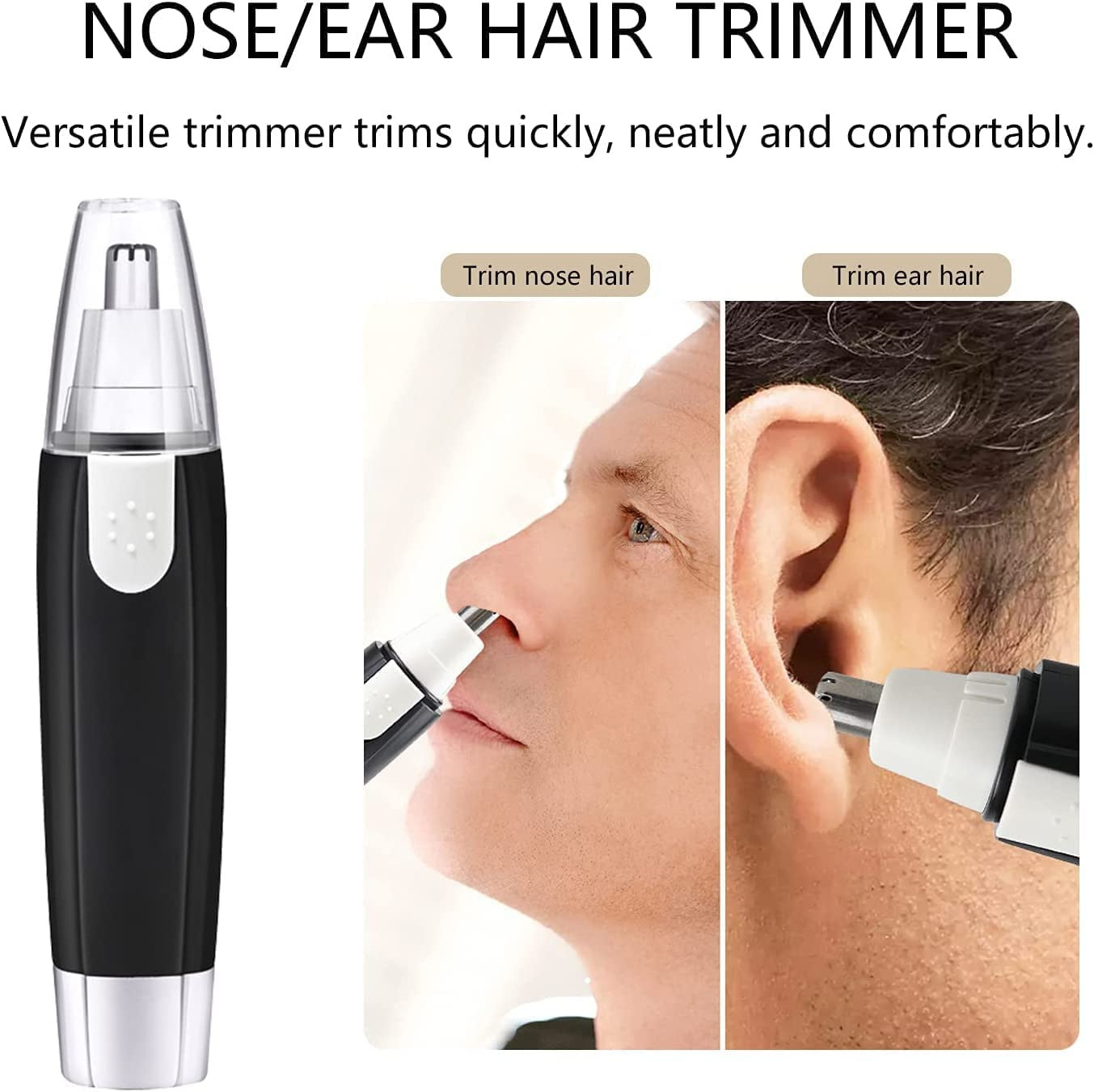 NOSE AND EAR HAIR REMOVING TRIMMER