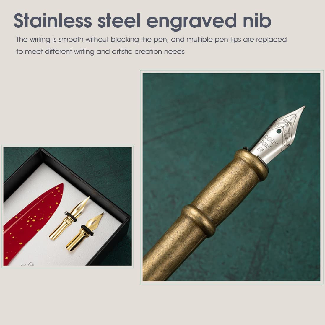 New Vintage Carving Pen Set