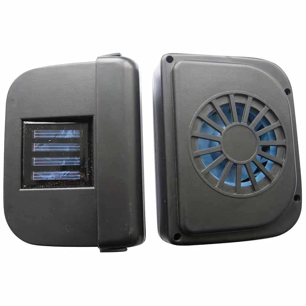 Solar Sun Power Car Auto Cool Fan