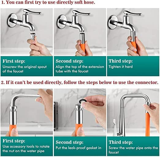 360 Degree Faucet Tube (30 CM)