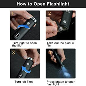3 FOLD UMBRELLA WITH LED LIGHT