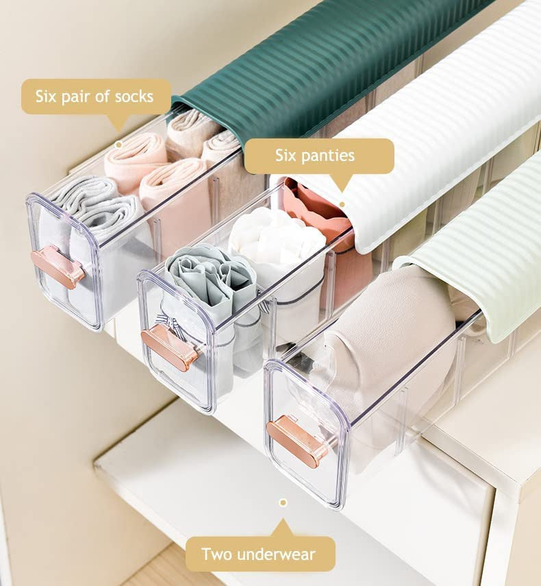 Wall Mounted Socks Storage Box 1 pcs