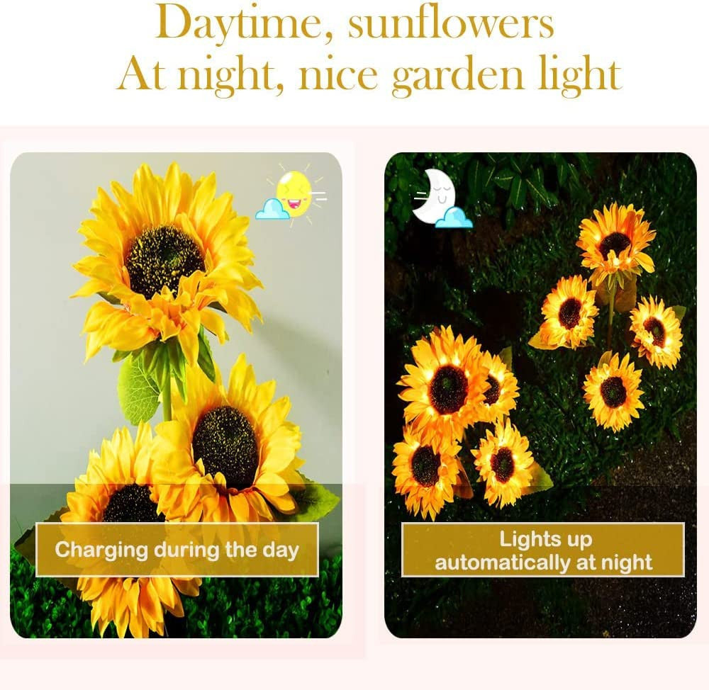 SUNFLOWER GARDEN LIGHT (2 PIS)