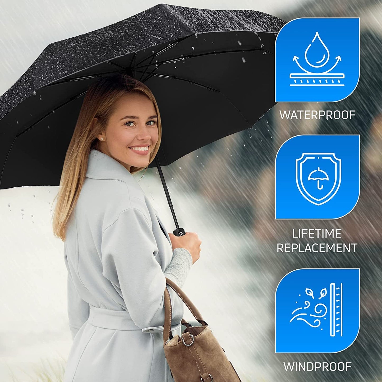 AUTOMATIC OPEN CLOSE UMBRELLA