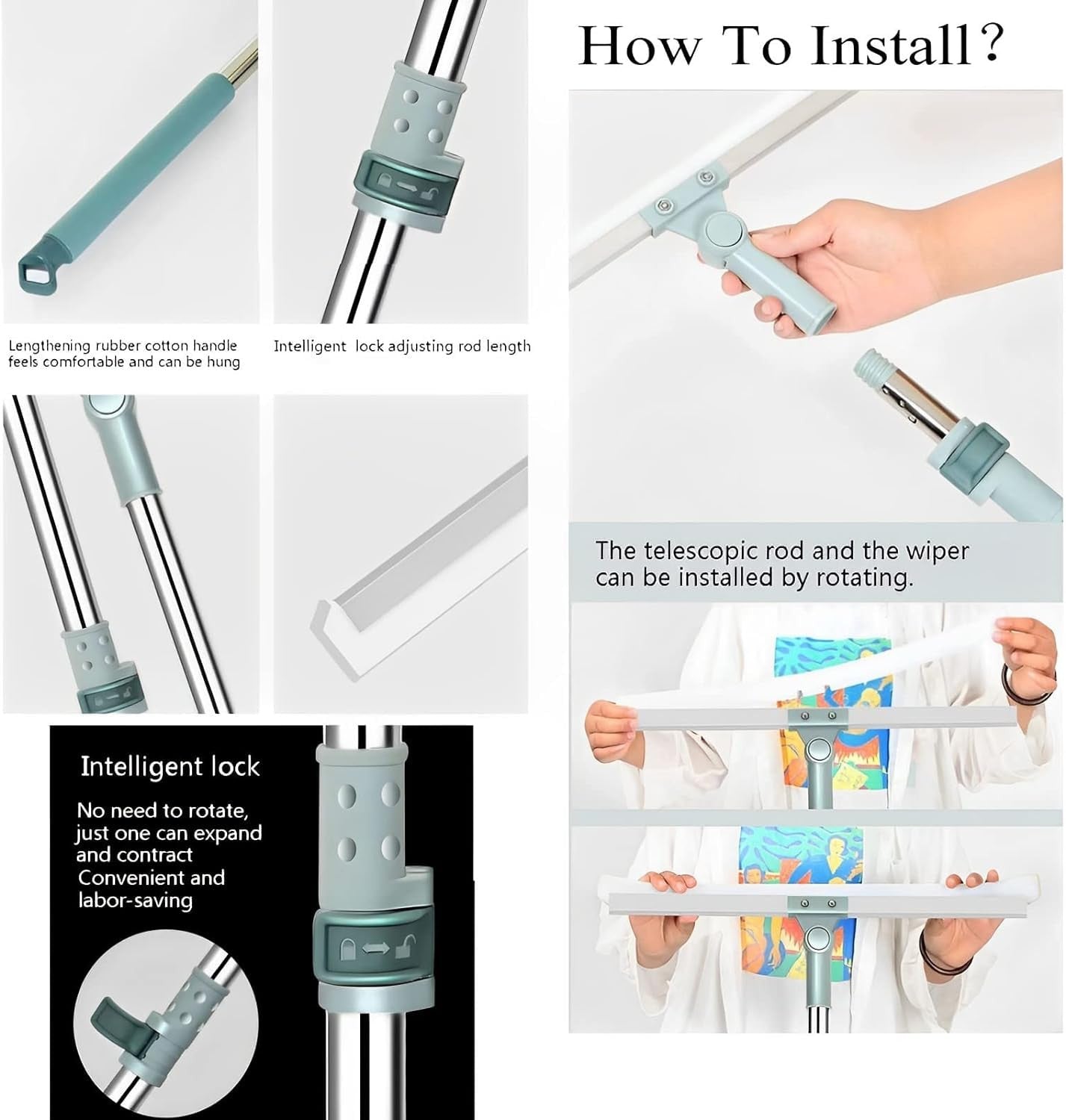 Bathroom Cleaning Wiper