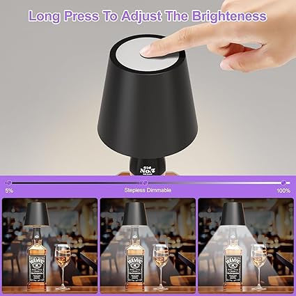 Wireless Bottle Lamp