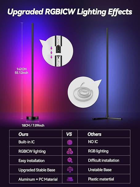 RGB Corner Lamp