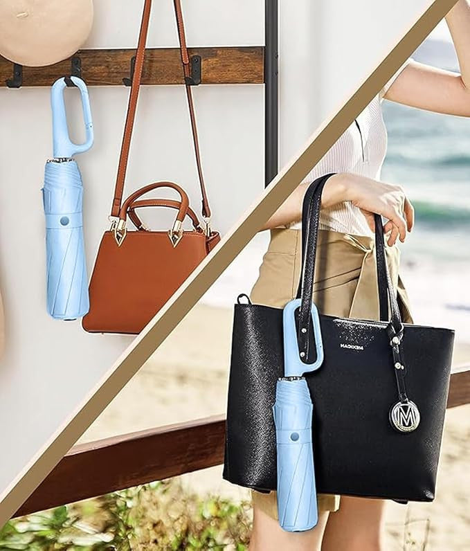 UMBRELLA WITH HANGING HANDLE