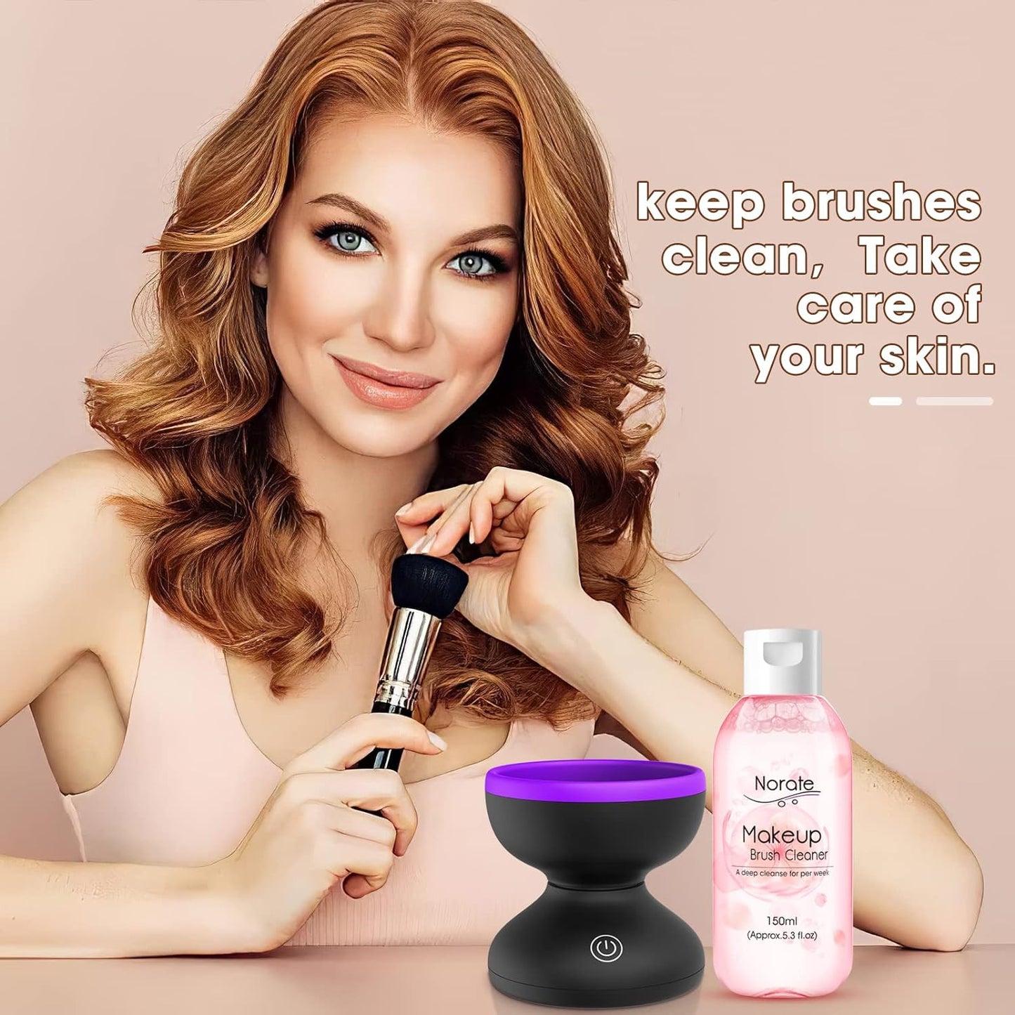 Electric Makeup Brush Cleaner