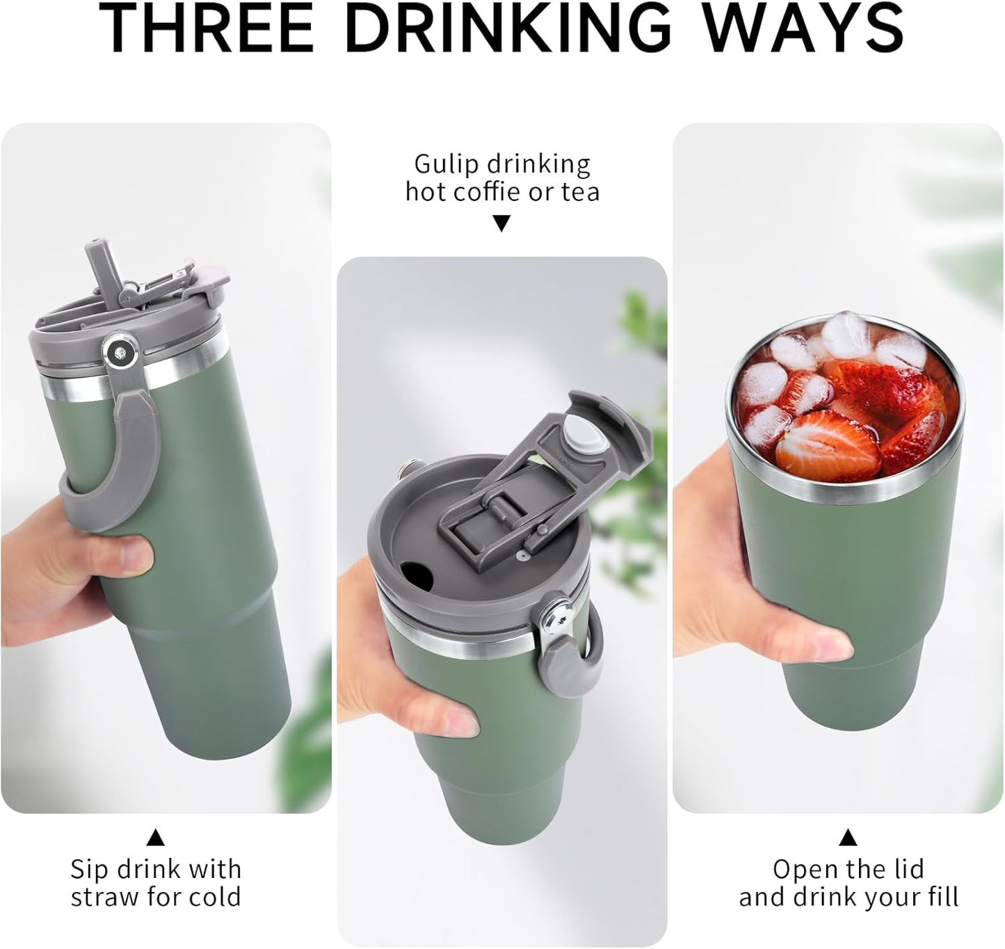 TUMBLER Vacuum mug with Handle