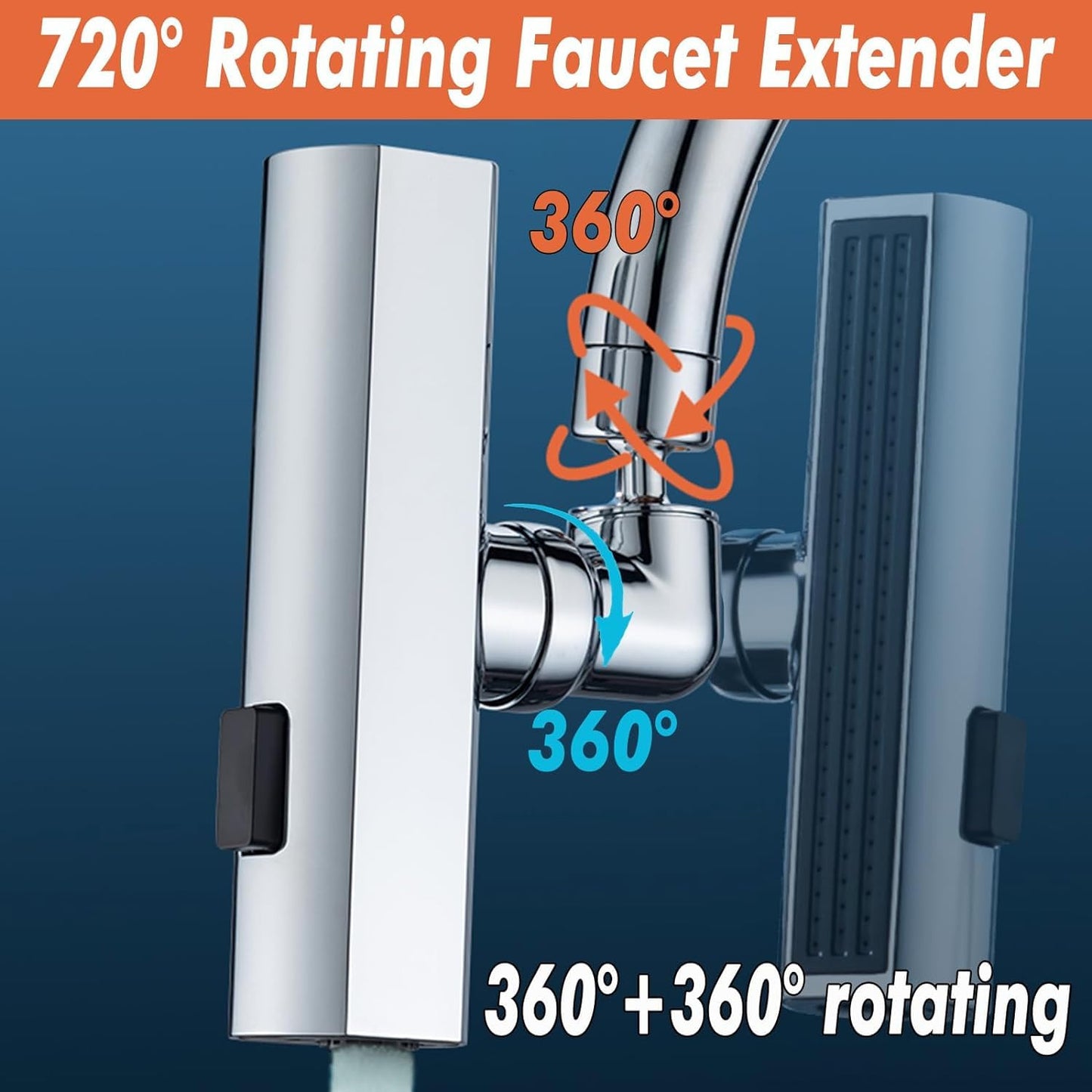 4 Modes Waterfall Kitchen Faucet